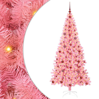 Julgran Rosa 210 cm PVC