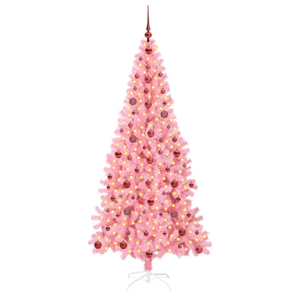Julgran Rosa 210 cm PVC