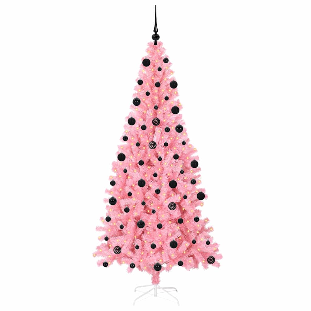 Julgran Rosa 210 cm PVC