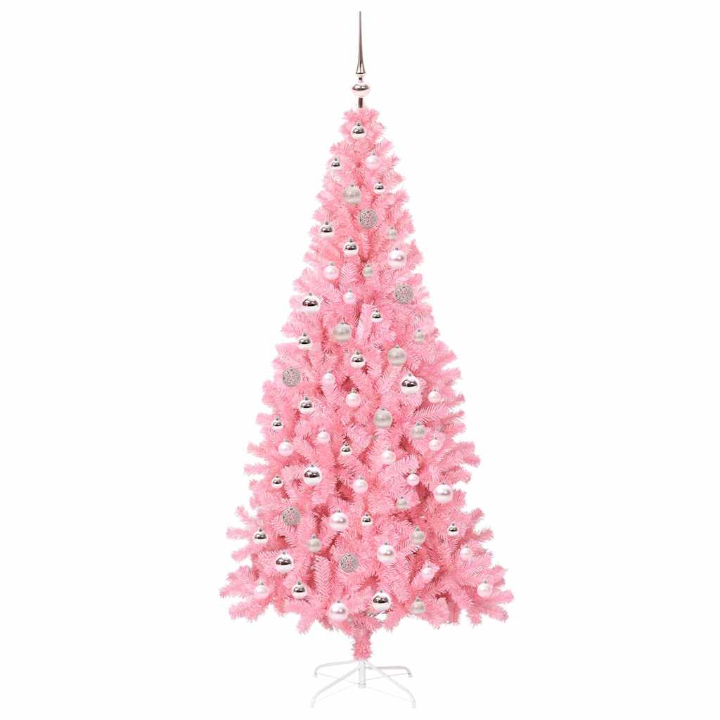 Julgran Rosa 210 cm PVC