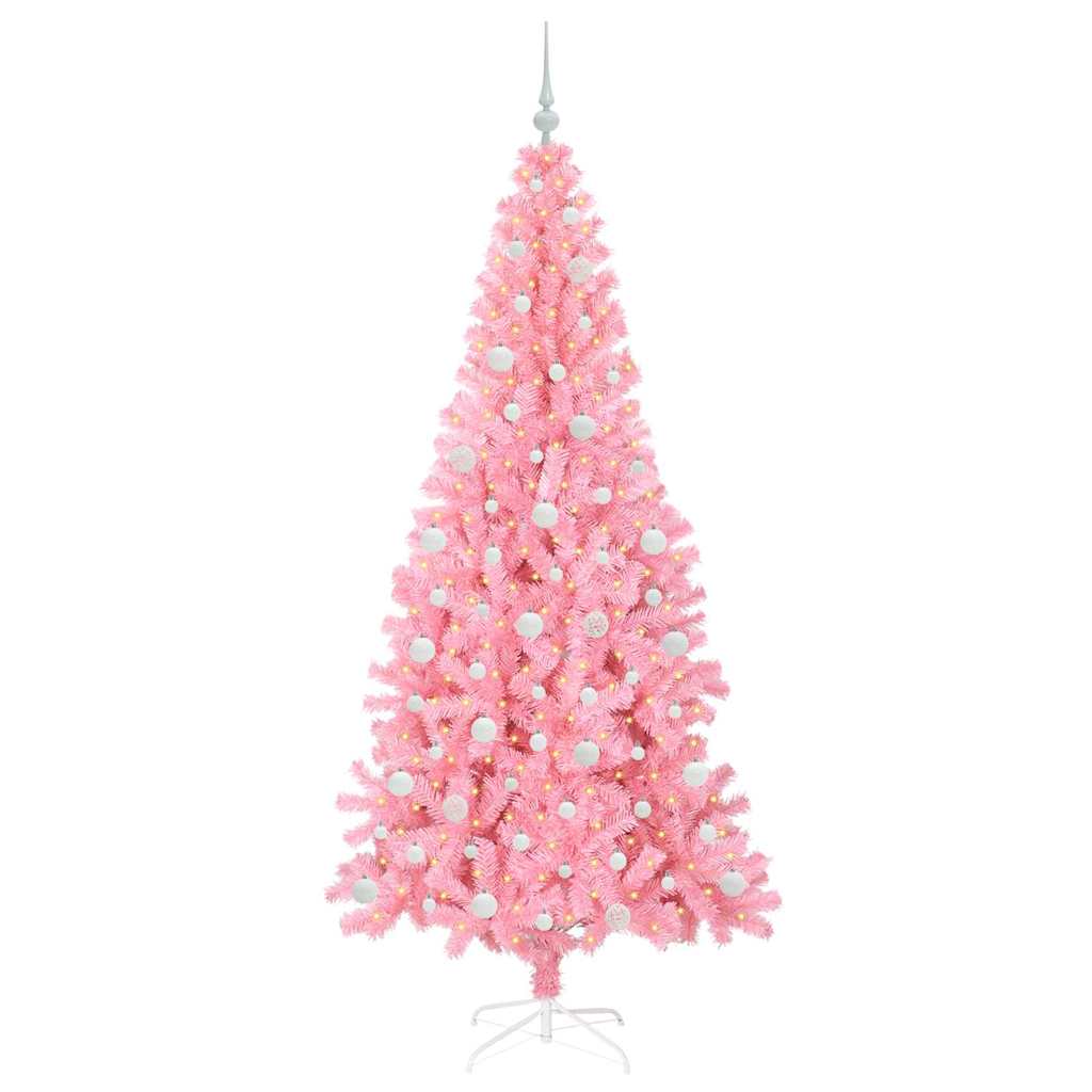 Julgran Rosa 210 cm PVC
