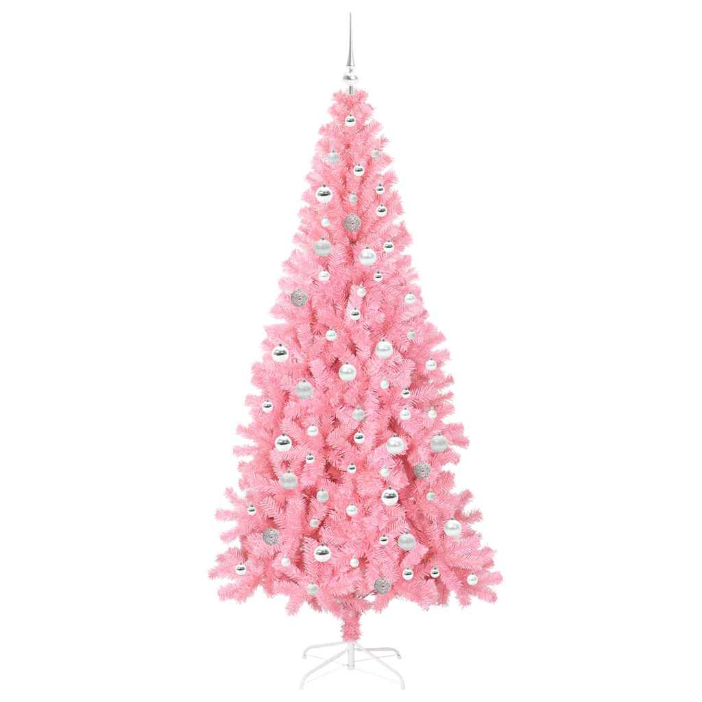 Julgran Rosa 210 cm PVC