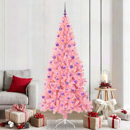 Julgran Rosa 210 cm PVC