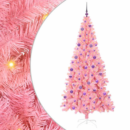 Julgran Rosa 210 cm PVC