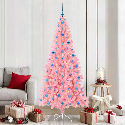 Julgran Rosa 210 cm PVC