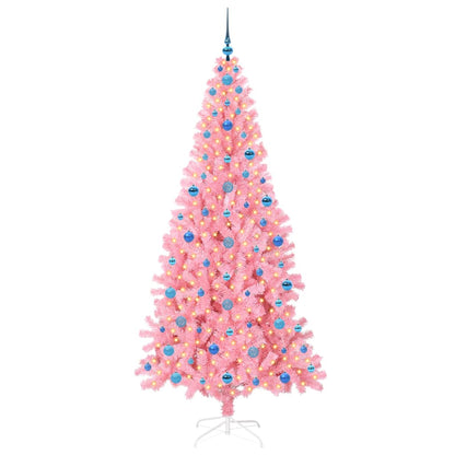 Julgran Rosa 210 cm PVC