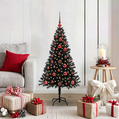 Julgran Svart 120 cm PVC