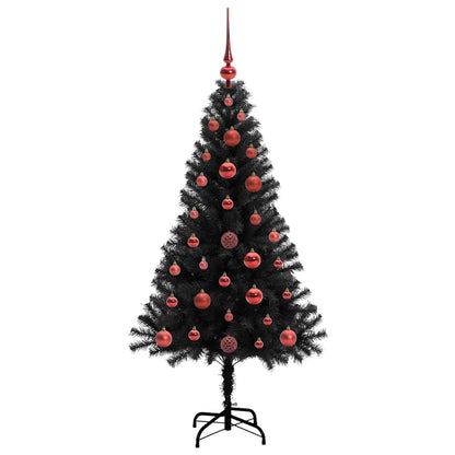 Julgran Svart 120 cm PVC