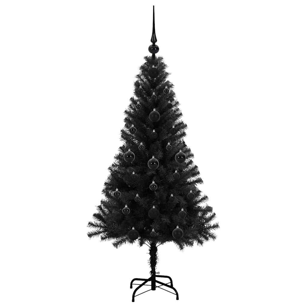 Julgran Svart 120 cm PVC