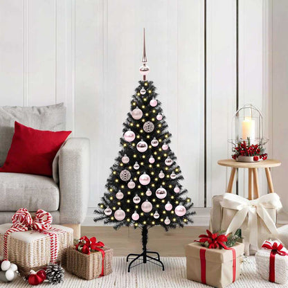 Julgran Svart 120 cm PVC
