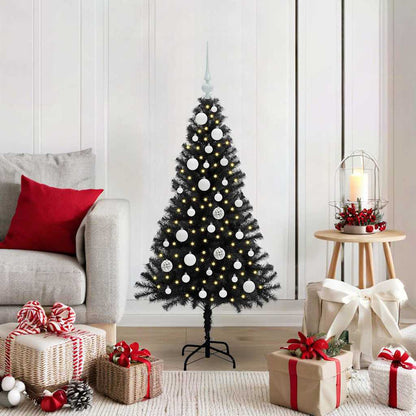 Julgran Svart 120 cm PVC