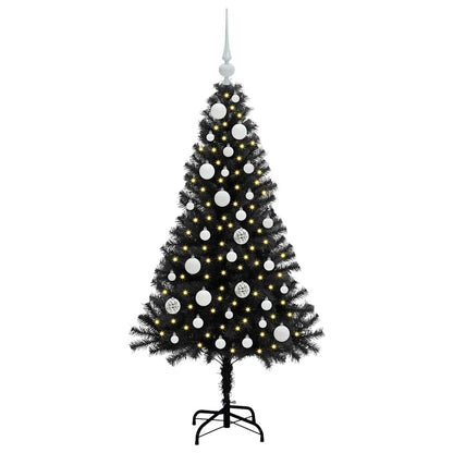 Julgran Svart 120 cm PVC