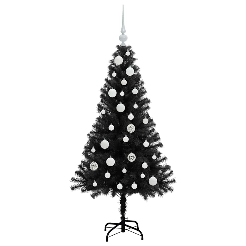 Julgran Svart 120 cm PVC