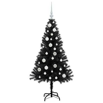 Julgran Svart 120 cm PVC