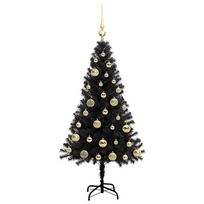 Julgran Svart 120 cm PVC