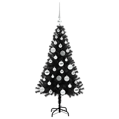 Julgran Svart 120 cm PVC