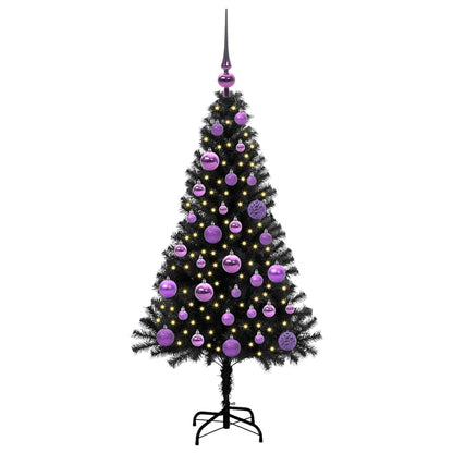 Julgran Svart 120 cm PVC