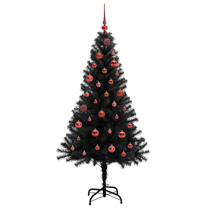 Julgran Svart 150 cm PVC