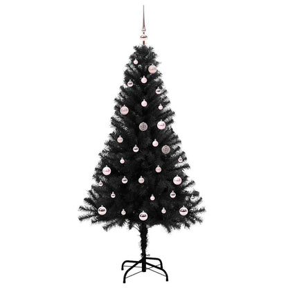 Julgran Svart 150 cm PVC