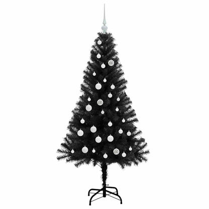 Julgran Svart 150 cm PVC