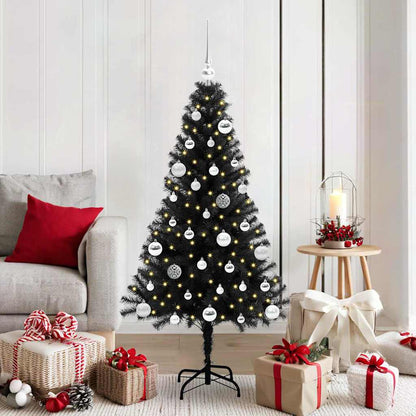 Julgran Svart 150 cm PVC