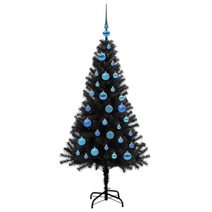 Julgran Svart 150 cm PVC