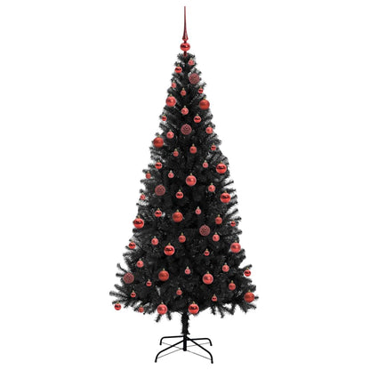 Julgran Svart 180 cm PVC