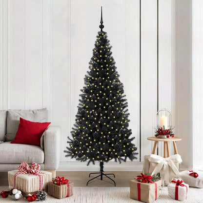 Julgran Svart 180 cm PVC