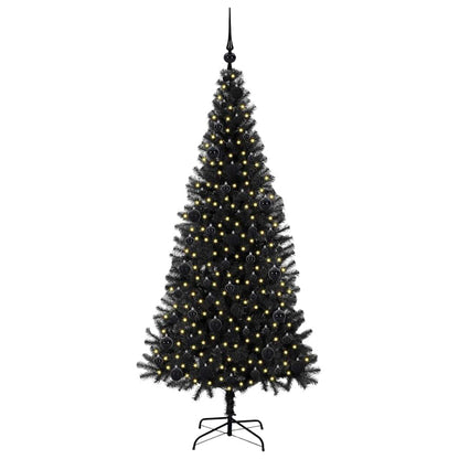 Julgran Svart 180 cm PVC