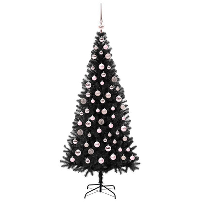 Julgran Svart 180 cm PVC