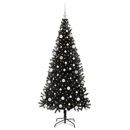 Julgran Svart 180 cm PVC