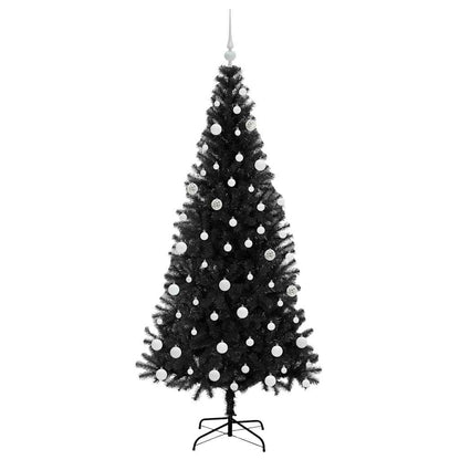 Julgran Svart 180 cm PVC
