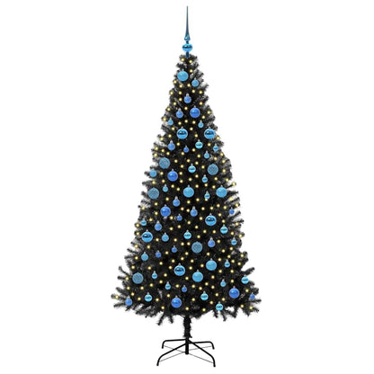 Julgran Svart 180 cm PVC