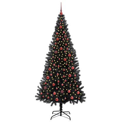 Julgran Svart 210 cm PVC