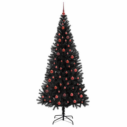 Julgran Svart 210 cm PVC