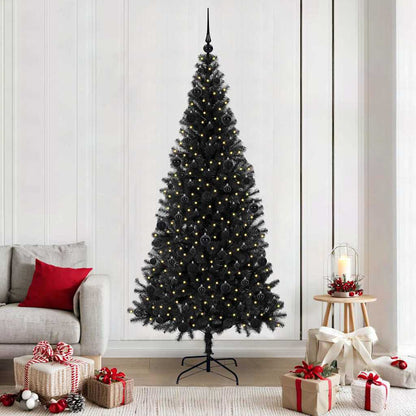 Julgran Svart 210 cm PVC