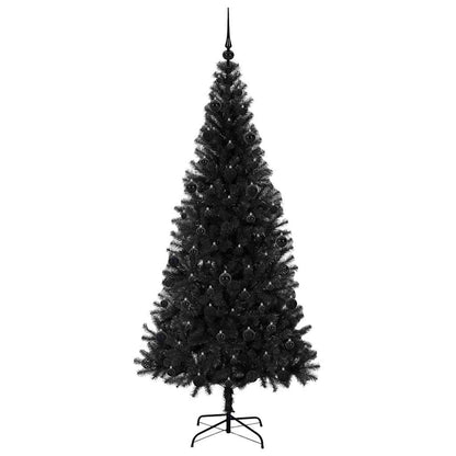 Julgran Svart 210 cm PVC