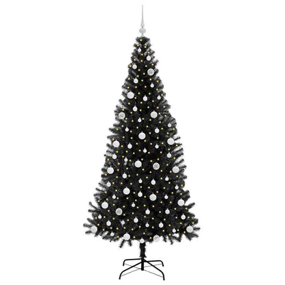 Julgran Svart 210 cm PVC
