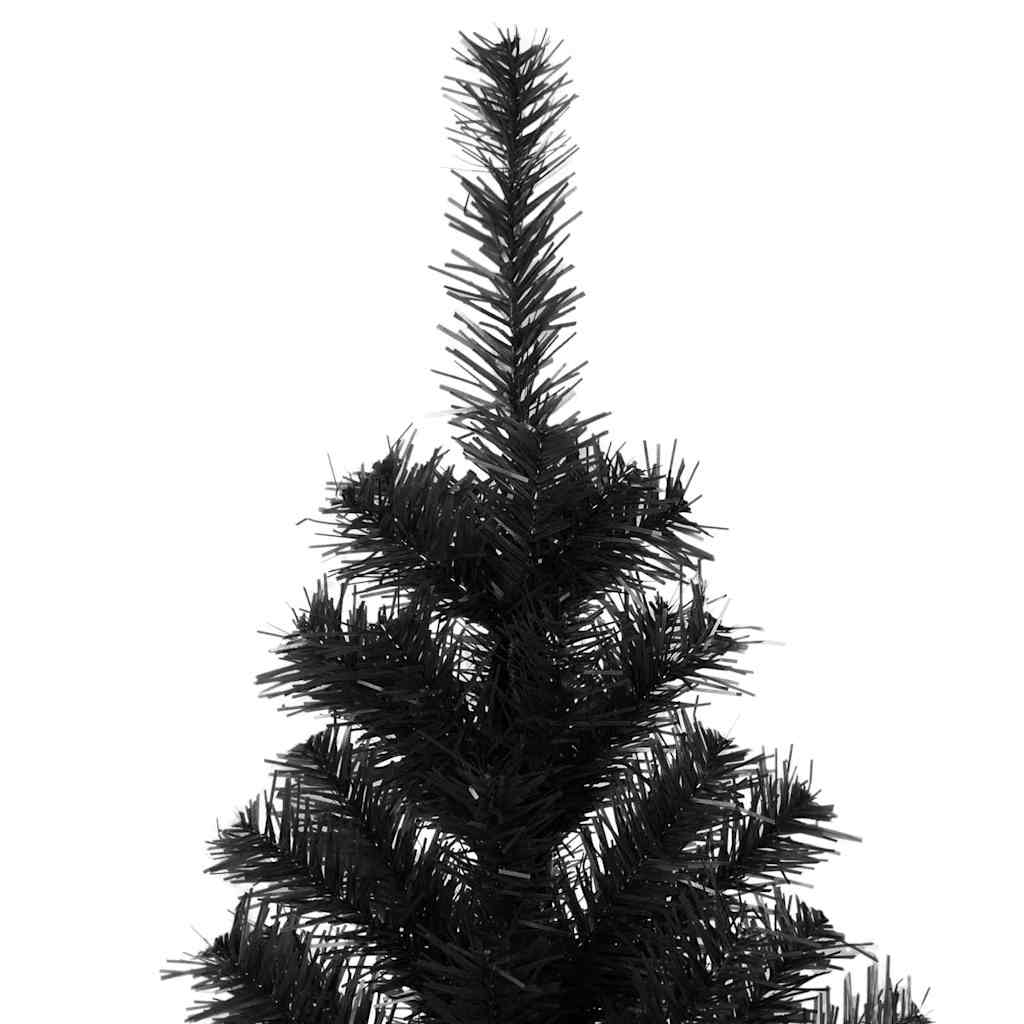 Julgran Svart 210 cm PVC
