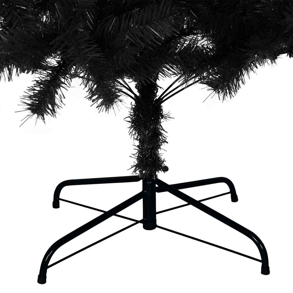 Julgran Svart 210 cm PVC