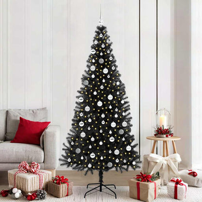 Julgran Svart 210 cm PVC