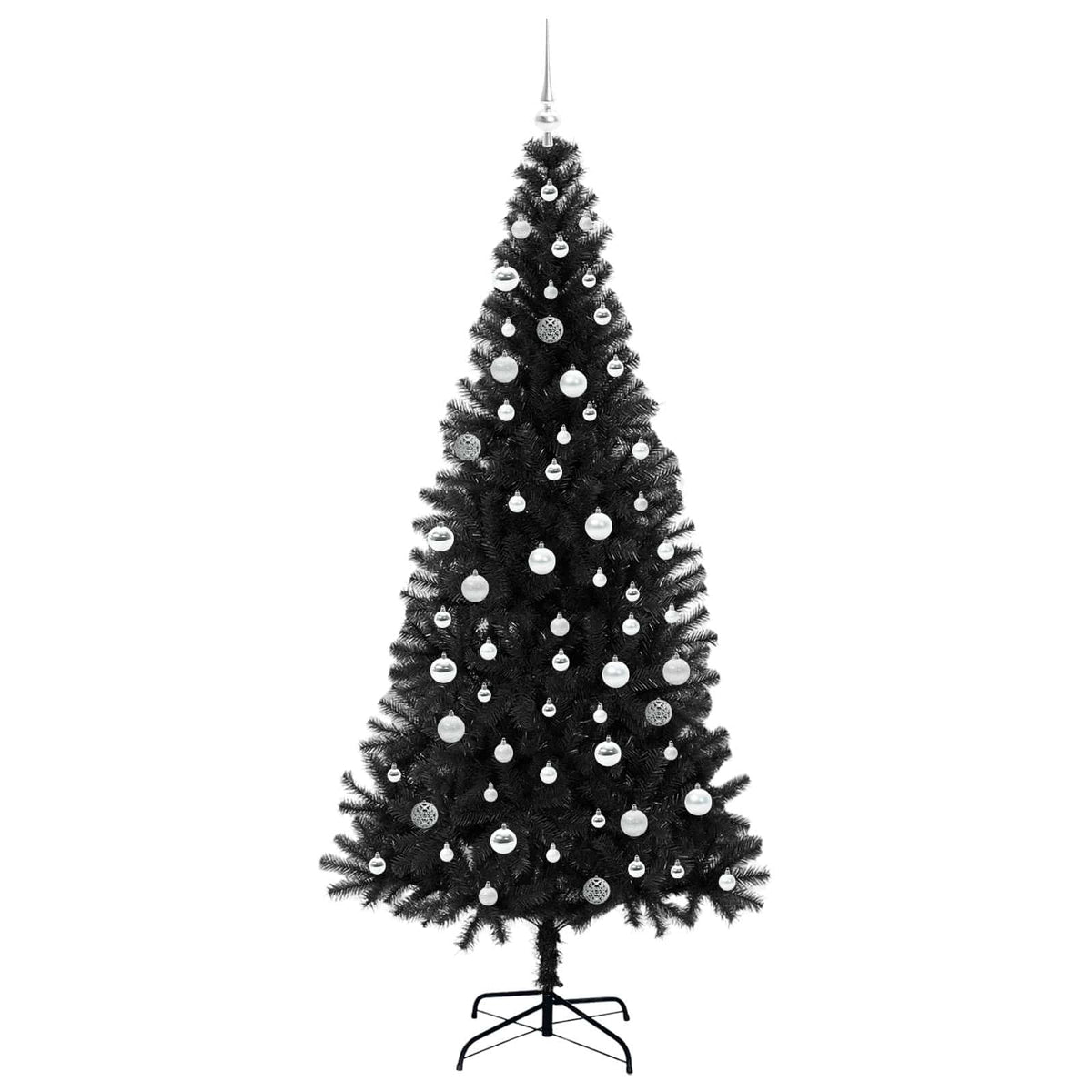 Julgran Svart 210 cm PVC