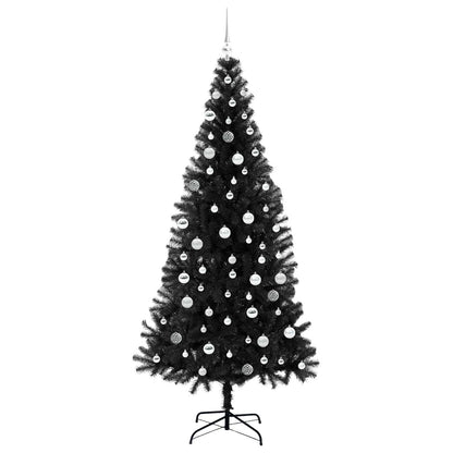 Julgran Svart 210 cm PVC