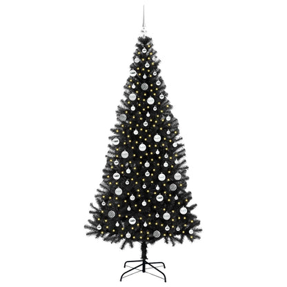 Julgran Svart 210 cm PVC