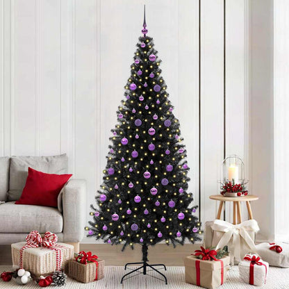Julgran Svart 210 cm PVC