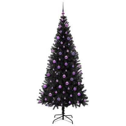 Julgran Svart 210 cm PVC