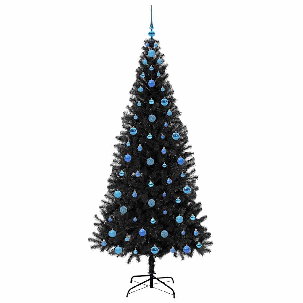 Julgran Svart 210 cm PVC