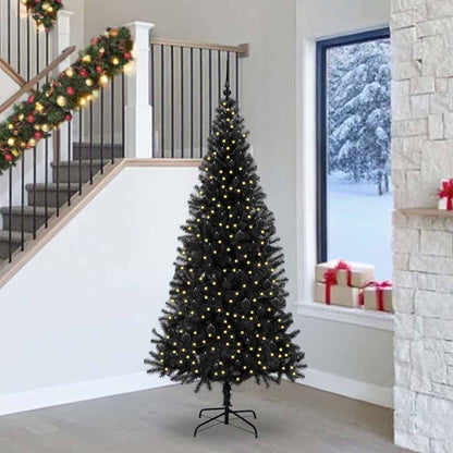 Julgran Svart 240 cm PVC