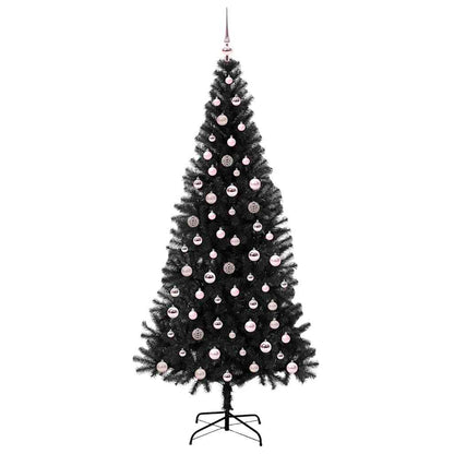 Julgran Svart 240 cm PVC