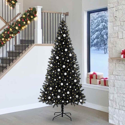 Julgran Svart 240 cm PVC